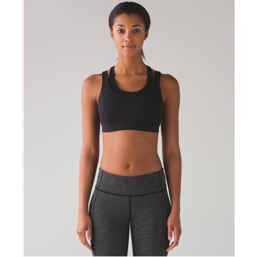 lululemon athletica Black Sports Bra